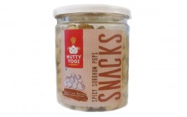 Nutty Yogi Spicy Sorghum Pops Snacks  Jar  50 grams